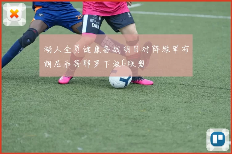 湖人全员健康备战明日对阵绿军布朗尼和蒂耶罗下放G联盟